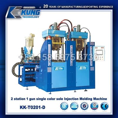 Hydraulic TR Plastic Sole Injection Molding Machine Multi Function