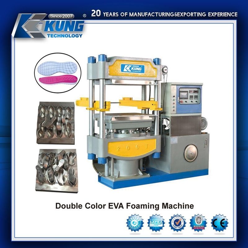 Two Stations EVA Shoes Injection Machine PLC Control Practical