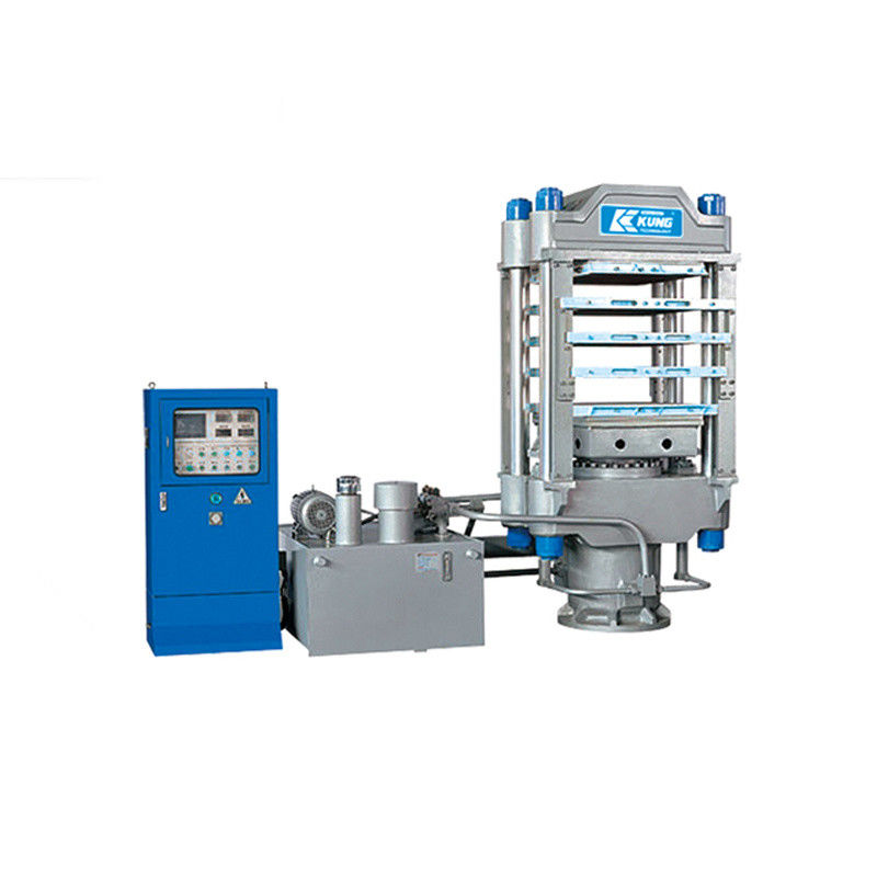 Multicolor Foaming EVA Shoes Injection Machine 35-50 Pair/H Hydraulic