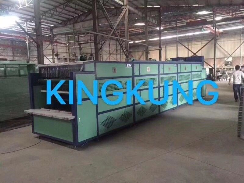 Double Layer 42KW EVA Shoes Injection Machine Belt Oven For Sole Setting