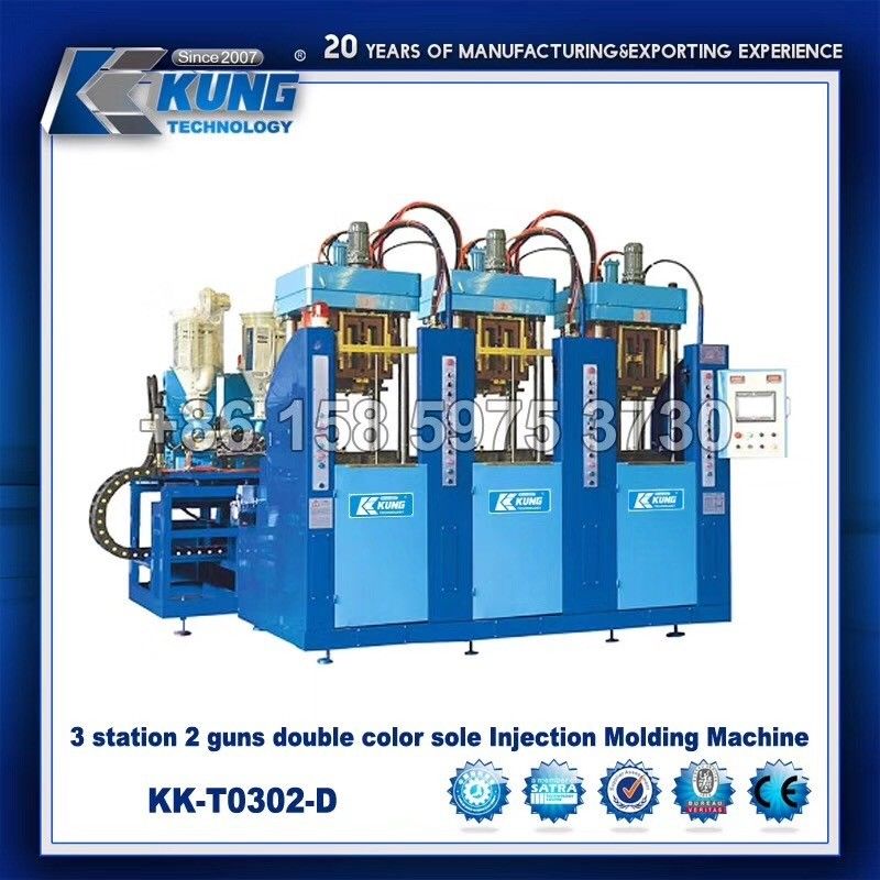 Hydraulic TR Plastic Sole Injection Molding Machine Multi Function