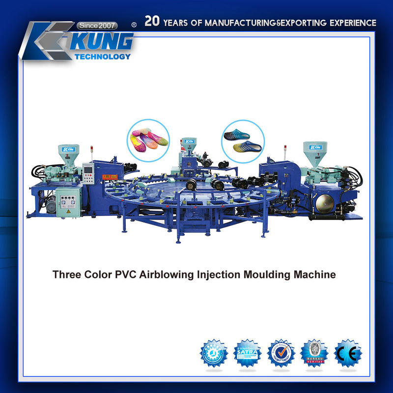 RoHS Plastic Sole Injection Molding Machine Multifunctional Durable
