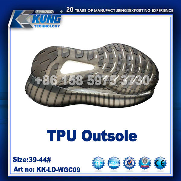 Nontoxic TPU Rubberized EVA Sole , Waterproof Rubber Traction Outsole