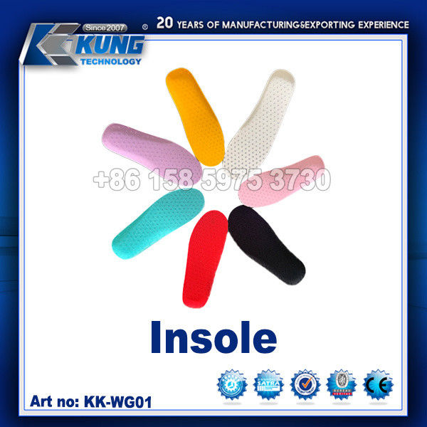 Breathable EVA Custom Shoe Insole , Multicolor Slipper Making Materials