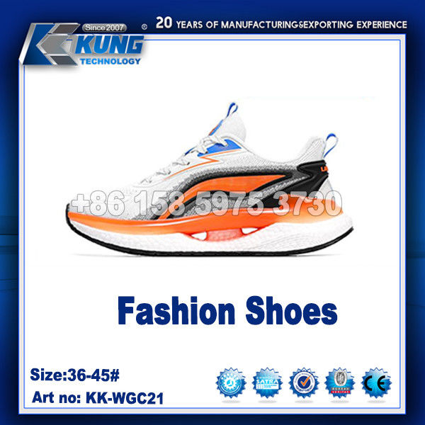 Multicolor EVA Fashion Sports Shoes , Lightweight Athletic Fashion Sneakers
