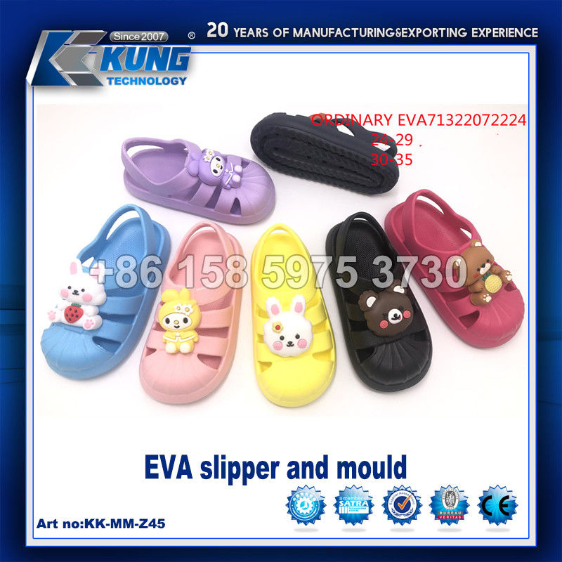 Multicolor Soft EVA Sole Slippers Multi Scene Anti Abrasion Durable