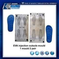 OEM Rubber Shoe Sole Mould Antirust Multipurpose Double Color