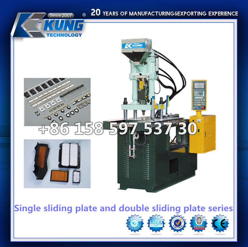 6300x2850x1920mm Vertical Moulding Machine , 380V Vertical Plastic Injection Machine