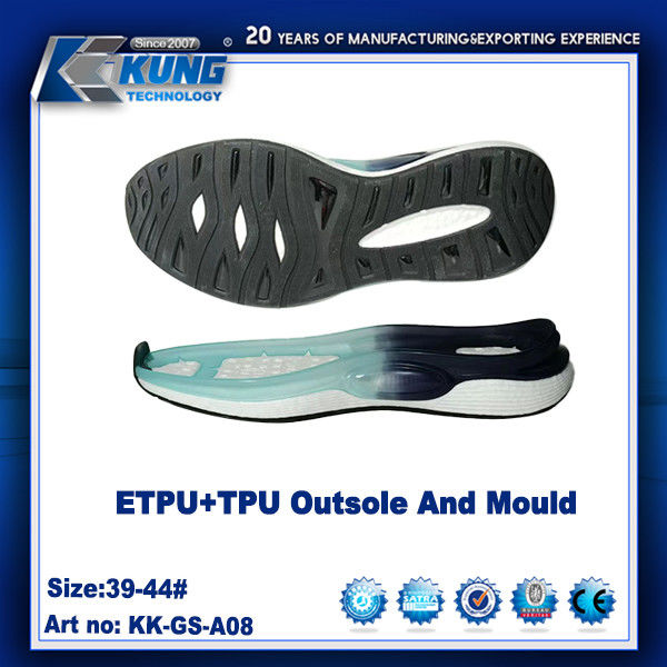 Non Slip EVA Outer Sole Waterproof TPU Rubber Traction Outsole