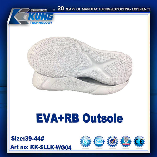 Customized Logo Printing High Elastic EVA RB Outer Sole For Sneaker