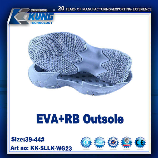 Customized Logo Printing High Elastic EVA RB Outer Sole For Sneaker