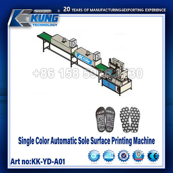 Automatic Sole Surface Printing Machine One / Two / Three / Four / Five / Six Color