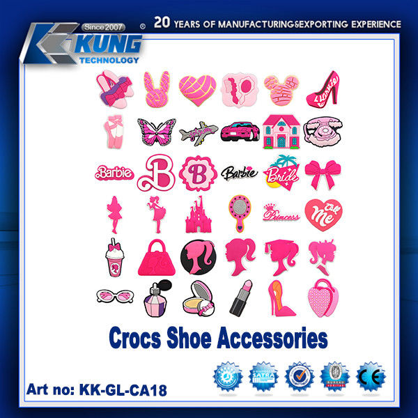 Add Some Fun to Your Garden Shoes With EVA Sandal Shoe Cartoon Charm