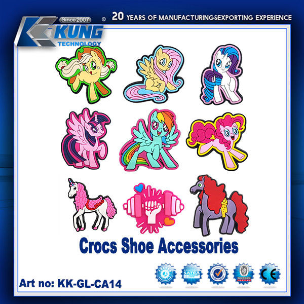 Add Some Fun to Your Garden Shoes With EVA Sandal Shoe Cartoon Charm