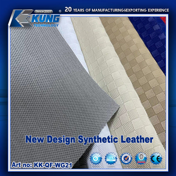 PVC PU Industrial Genuine Leather For Shoemaking And Clothing