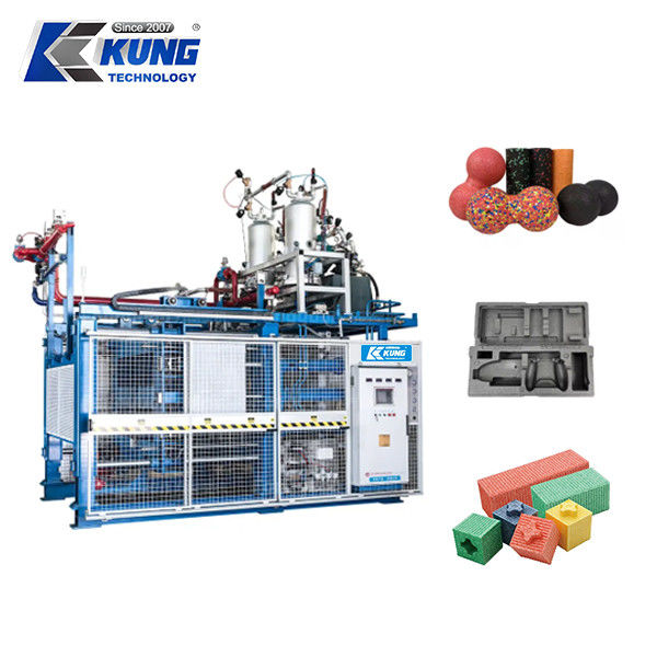 Automatic EP Series ETPU EPP Foam Moulding Machine For Insulation Foam Box