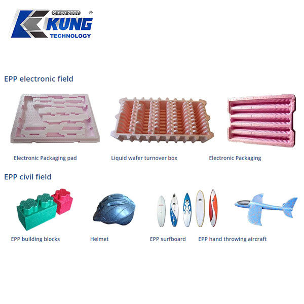 Automatic EP Series ETPU EPP Foam Moulding Machine For Insulation Foam Box