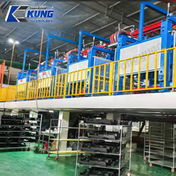 Automatic EP Series ETPU EPP Foam Moulding Machine For Insulation Foam Box