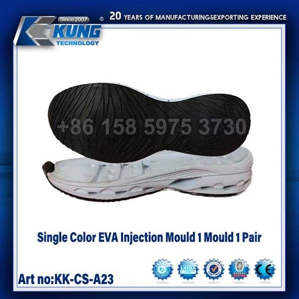 Shoe Single Color EVA Injection Mould Shoe Sole Mould 1 Mould 1 Pair