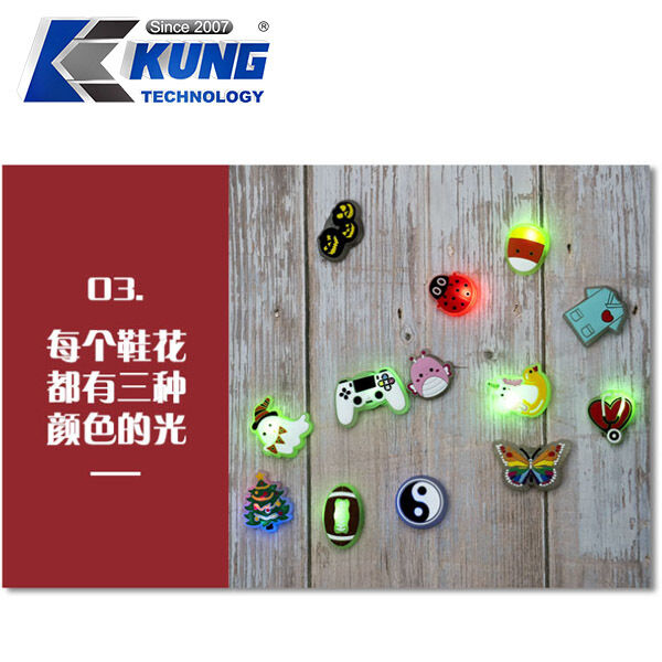 Shoe Making Accessories LED Accessories Shining Shoes Accessories