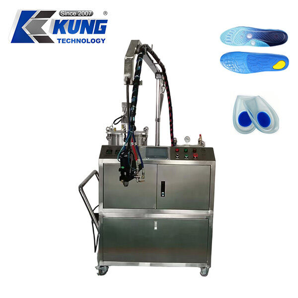 Automatic PU Insole Pouring Machine with 96-Station, 48-Mold-Tray Continuous Production Line