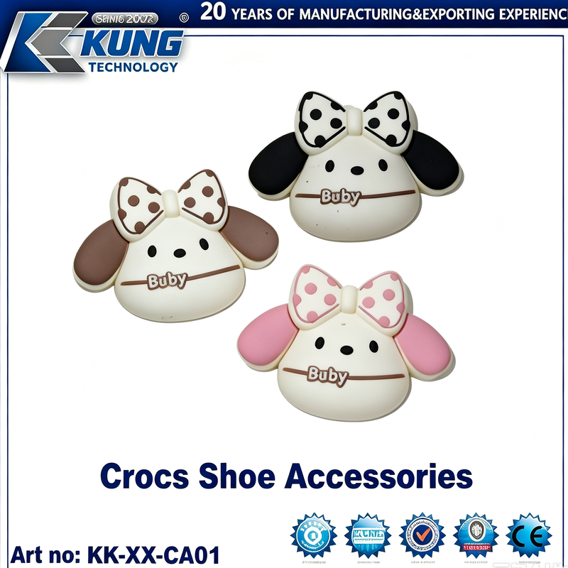 Cute Cartoon PVC Animal Shoe Charms  Accessories