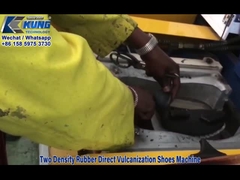 दो घनत्व रबर प्रत्यक्ष ज्वलन जूते मशीन